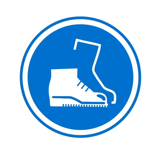 Safety Boot Signs | Foot Protection Signs